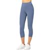 Merry Style Leggins Corti Donna 3/4 Pantaloni Capri Leggins Donna in Viscosa Traspirante, Pantaloncini Fitness Corti per Sportivi o Casual MS10-144 (Jeans, S)