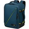 American Tourister Take2Cabin - Bag della cabina Easyjet 36 x 20 x 45 cm, 38 L, 0,70 kg, bagaglio a mano, zaino per aereo M Underrseater, blu (porto blu)