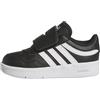 adidas Unisex - Bimbi 0-24 Hoops 4.0 Shoes, Core Black Ftwr White Core Black, 26 EU