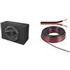 Superauto hi-fi Hertz DBX 30 30.3 Sub Box 300 mm Pot. Max 1000W + Cavo Di Potenza 1,5 Metri collegamento Amplificatore