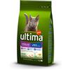 Ultima Crocchette per gatti sterilizzati senior + 10 anni, pollo 1,5 kg