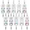 NBEADS 20 Pz 5 Stili Ciondoli Acchiappasogni, Perline Di Pietra Preziosa Ciondoli Acchiappasogni Con Perla D'Acqua Dolce Naturale E Chiusura Aragosta Per La Creazione Di Gioielli Portachiavi