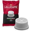 Lollo Caffè Passione Joy, Miscela Nera - 100 Capsule - Compatibili con le Macchine ad uso domestico Lavazza* Espresso Point*