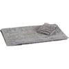 TRUSSARDI Set Asciugamani Bagno Viso e Bidet in Cotone, Asciugamani Resistente a Lavaggi, Include 1 Asciugamano Viso 55x100 cm e 1 Asciugamano Bidet Ospite 40x60 cm, Asciugamani 2 Pezzi