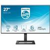 Philips Monitor 27" ( IPS 2K 1440p QHD 75Hz ) E LINE Black 275E2FAE 00