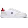 U.S. POLO ASSN. Sneaker uomo bianca/rossa