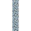Ambiance Sticker Carta da parati in tessuto non tessuto pre-incollato Rotolo Wallpaper ornamenti Chic Ocean Adesivo decorativo - 1 rotolo di altezza 300 x larghezza 60 cm