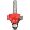 Bosch 1x Fresa a raggio concavo Expert for Wood Raggio 9.5 mm, Lunghezza utile 18 mm, Professional Accessori per fresatrici portatili, rifilatori