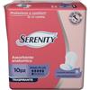 Pannolone sagomato serenity assorbente anatomico traspirante maxi plus 10 pezzi