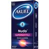akuel Profilattico akuel nudo supersottile 8 pezzi