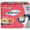 serenity Pannolone incontinenza sagomato serenity anatomico iociconto light extra 12 pezzi
