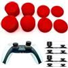 MaD Vision® Set di 4 Paia (8 pezzi) di Thumb Grips Ergonomici per Controller compatibili con PS5/PS4|Xbox Series X/S/One/360|Nintendo Switch Pro. Diversi Spessori & Texture [14/8/6 mm] (Rosso)
