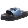 FILA Morro bay Zeppa F-Pantofole Wmn, Mocassino Donna, Black Snake, 39 EU