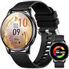 Carneedi Smartwatch Donna Orolog Intelligente Fitness Watch con Chiamate Bluetooth Risposta 1.32 Orologio Digitale Contapassi Cardiofrequenzimetro Pressione Sanguigna SpO2 Sonno, Regalo Android iOS