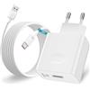 iMangoo 66W SuperCharge Caricabatterie per Honor Magic7 Lite 200 Lite 400 Lite X6b X8b,66W Caricatore Rapido con 6A Cavo USB C 2M USB C Adattatore di alimentazione per HONOR 200 90 Lite X8c Pad X8a Pad X9 9