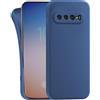 MyGadget Cover per Samsung Galaxy S10 Plus - Custodia Protettiva in Silicone Morbido - Case TPU Flessibile - Ultra Protezione Antiurto & Antiscivolo Blu scuro