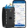 Zeerkeer Tracciatore di Posizione GPS 4G Satellitare Magnete Impermeabile Anti-perso Geo-Fence Alarm Localizzatore per Auto/Veicoli/Moto/Flotta con App Gratuita Tracking Spia 20000mAh