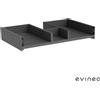 evineo ineo scatola estraibile per mobile sottolavabo, BL000022, ineo4; ineo5 antracite [Mobili da Bagno > Ricambi per Mobili da Bagno]