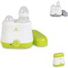 Cangaroo, scaldabiberon BabyDuo, per 2 biberon, sterilizzazione di piccole parti, colorazione:verde