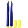 GUTE LINES 2 pezzi Penna Controlli Banconote Rivelatore di Banconote False, Money Checker Penna Tester Euro, Dollaro USA, Rublo Russo ecc. (Blu)