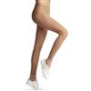 FALKE Matt Deluxe 30 DEN W Le trasparenti velati tinta unita 1 pezzo, Leggings Donna, Nero Black 3009, M