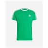 Adidas 3stripes M - T-shirt - Uomo - Verde