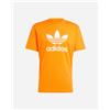 Adidas Trefoil M - T-shirt - Uomo - Arancione