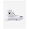 Converse Chuck Taylor All Star Lift Double Stack High W - Scarpe Sneakers - Donna - Bianco