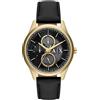 Armani Exchange Orologio da Uomo, Movimento Multifunzione, Acciaio Inossidabile, con Cassa da 42 mm e Cinturino in Pelle o Acciaio, Nero