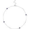 GW Collana Perle Donna Elegante Collana Personalizzata Lunghezza 45+5 cm Collane Lunghe per Tutti i Giorni Regalo Donna Compleanno per Le Donne Argento Oro