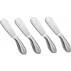 Accfore 4 pezzi Set di coltelli spalmatori, Accfore in acciaio inox Multipurpos Formaggio e burro Spreader Coltelli