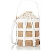 SIDONA Beuteltasche, Borsa a Sacchetto Donna, Bianco