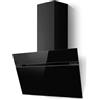 Elica Cappa Cucina Aspirante a Parete Larghezza 80 cm Classe B colore Nero - PRF0199705 Stripe BL/A/80