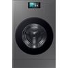 Samsung Lavasciuga 18+11 Kg Classe A Centrifuga 1000 giri Profondità 87 cm Inverter Funzione Vapore Bespoke AI - WD18DB8995BZT2