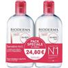 BIODERMA NODE' Bioderma Italia Srl Sensibio H2O Acqua Micellare Detergente 2X500Ml