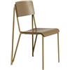 Hay - Sedia impilabile Petit standard - Verde - Acciaio termolaccato - Designer Daniel Rybakken