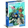 Clementoni - Puzzle 1000 Pezzi Fumetti per Adulti e Ragazzi, Illustrazione Lupin III con Poster Incluso, dalla Serie Anime e Manga, Compact Box, Idea Regalo, Made in Italy, 50x70 cm, 37068