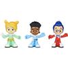 Mighty Express Set di 3 personaggi per bambini, con binario e armadietto, per completare set di giochi, a partire dai 3 anni in su