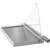 Leitz Precision Taglierina a Ghigliottina per l'Ufficio con Lama in Acciaio, Guida con Bordo Luminoso, Piano di Taglio in Vetro, taglia fino a 15 fogli di carta in formato A3, per 457 mm di lunghezza