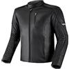 SHIMA HUNTER Giacca Moto Uomo- Giubbotto moto uomo in pelle A+ vintage ventilato con protezioni CE per schiena(Model 2022, Nero, S)