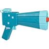 Super Soaker Nerf Super Soaker - Minecraft, soaker Calamaro Luminescente, design ispirato ai mob calamari in Minecraft: Dungeons, giocattolo ad acqua, giochi all'aperto per bambini e bambine
