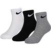 NIKE CALZE 3 PACK ANKLE BAMBINO
