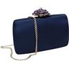 SwankySwans Rosie, Pochette Donna, Blu Navy, One Size