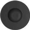 Villeroy & Boch 28 cm - Manufacture Rock Piatto Pasta In Porcellana - Set 6 Pz
