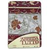Tex family Telo ARREDO COPRITUTTO Gran Foulard COPRILETTO COPRIDIVANO Tessuto (1 Piazza, Edera Bordeaux)
