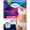 tena lady Tena Silhouette Plus White Vita Bassa Mutandine Assorbenti Femminili Taglia L 10 Pezzi