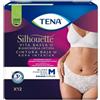 tena lady Tena Silhouette Plus White Medium per Perdite Urinarie 12 Pezzi