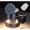 Does not apply 4-in-1 Wireless Charging Station for iPhone 16 Pro Max, Apple Watch, AirPods