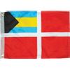 TaylorMade Products 2018 Bahamas Courtesy Boat Flag, 12 x 45,7 cm