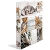 HERMA Raccoglitore ad anelli A4 Animali motivo di gatti, dorso di 35 mm, Cartelle ad anelli in cartone per bambini